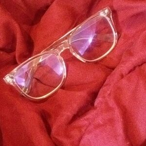 Clear glasses